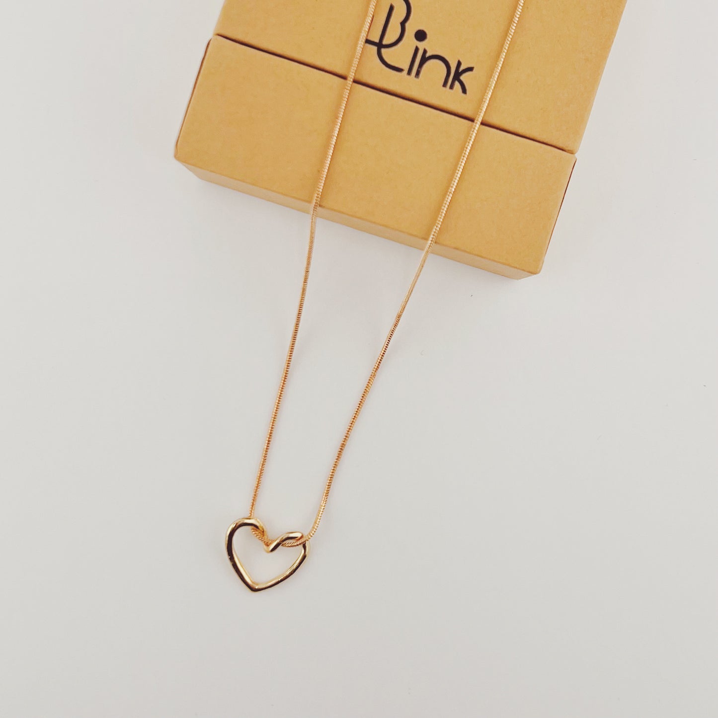 Daily Leisure Street Simple Love Pendant Necklace