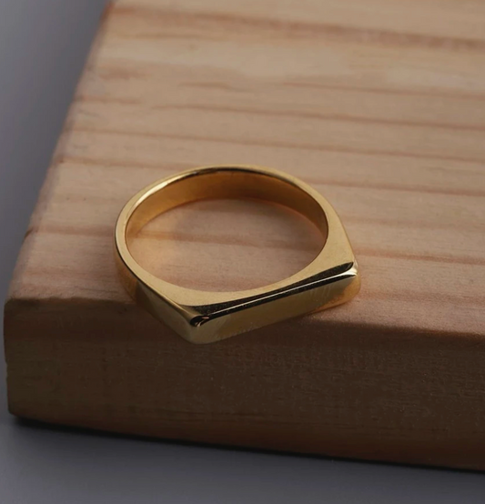 Stainless Steel Popular Minimalist Ring